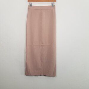 Zara High Waist Pull On Skirt Stretch Size M